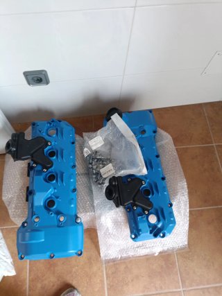 Tapa Balancines BMW M3 Azul con pcv