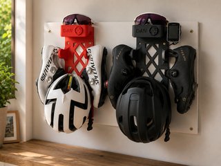 Soporte personalizado equipo bicicleta; Casco, etc