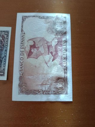 Lote 2 billetes antiguos españoles