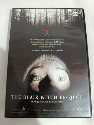 DVD El Proyecto de la Bruja de Blair