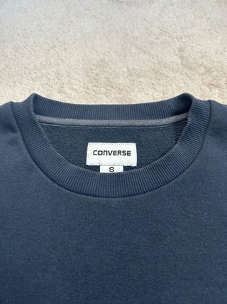 Sudadera Converse Azul Marino Talla S