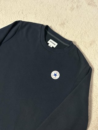 Sudadera Converse Azul Marino Talla S