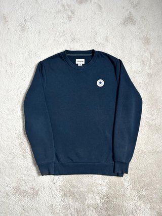Sudadera Converse Azul Marino Talla S