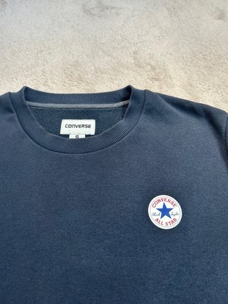 Sudadera Converse Azul Marino Talla S