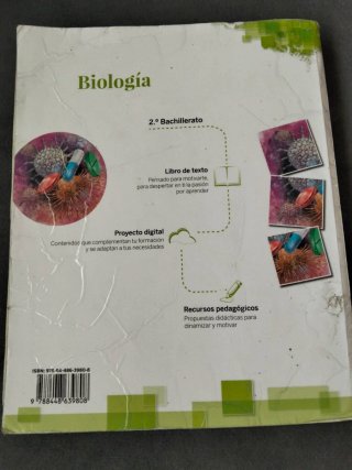 Libros de texto de segundo de bachillerato