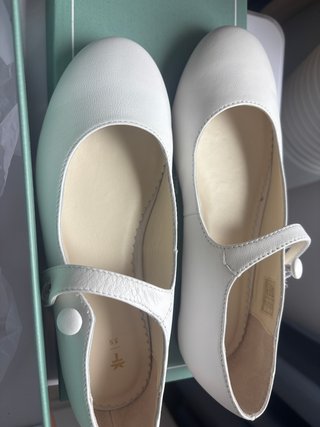 Zapatos niña comunión beige talla 35