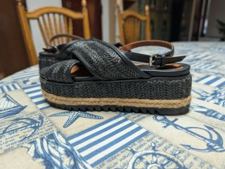 Sandalias Giseppo Negras Talla 36