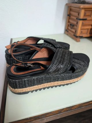 Sandalias Giseppo Negras Talla 36