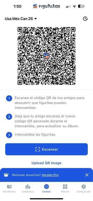 Cambio Cromos Mundial 2026