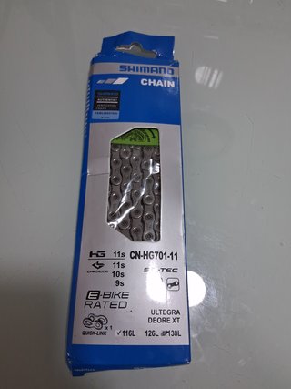 Cassette Shimano 11v 11-34 + Cadena HG701