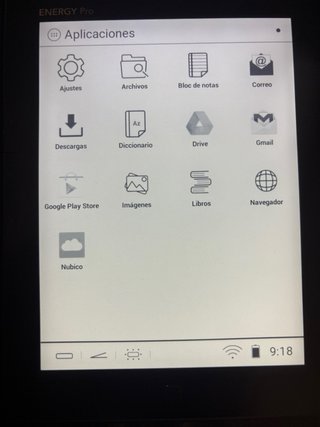 E-reader Energy Sistem Pro HD Negro