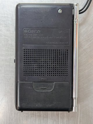 Radio AM/FM Sony ICF-S14 (Selección Española '96)