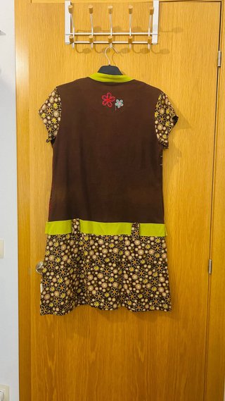 Vestido estampado floral mujer talla L