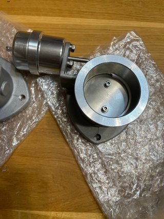 2 Valvole a Farfalla Scarico Nuove