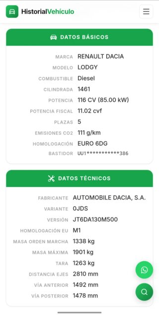 Dacia Lodgy 2019