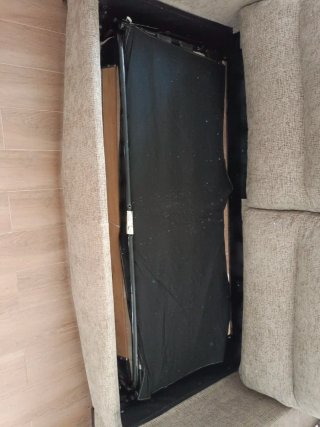 Sofá Cama Triplaza Beige