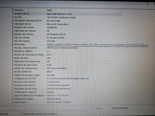 Portátil HP ProBook i7 32gb RAM