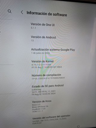Samsung Galaxy Tab S7 plus PARA PIEZAS