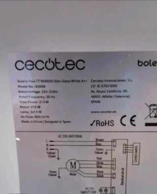 Campana extractora Cecotec bolero flux TT 908000
