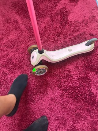 Patinete infantil 3 ruedas rosa