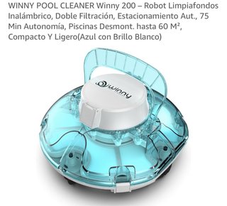 Robot Limpiafondos Winny 200 Piscina
