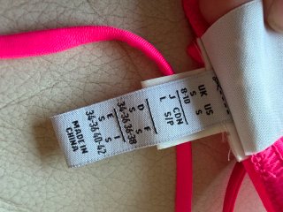 Bikini Adidas Rosa Talla S