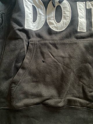 Sudadera Nike Negra con Logo Just Do It