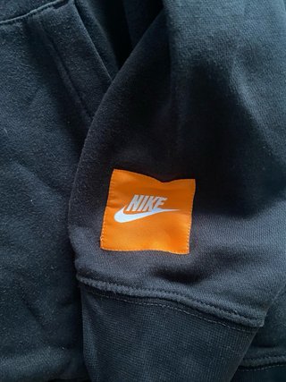 Sudadera Nike Negra con Logo Just Do It