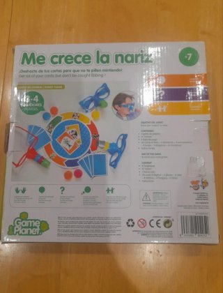Juego de mesa Me crece la nariz