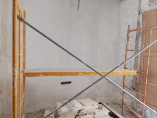 Andamio de obra