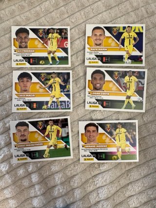 26 Cromos Villarreal CF Panini