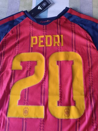 Camiseta España 2 Estrellas Pedri Talla M