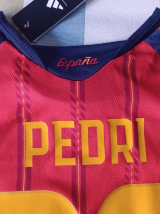 Camiseta España 2 Estrellas Pedri Talla M