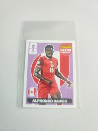 Panini Extra Sticker Alphonso Davies Morado