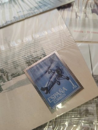 40 Postales Antiguas y sellos  region de Murcia Ré