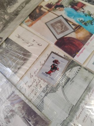 40 Postales Antiguas y sellos  region de Murcia Ré