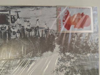 40 Postales Antiguas y sellos  region de Murcia Ré