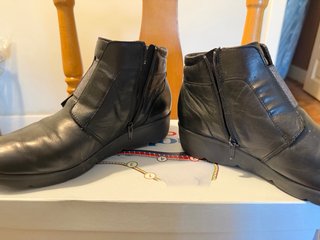 Botines mujer Mobils by Mephisto Gislene piel negr