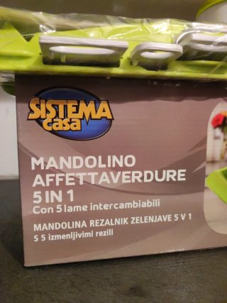 Mandolina Affettaverdure 5 in 1