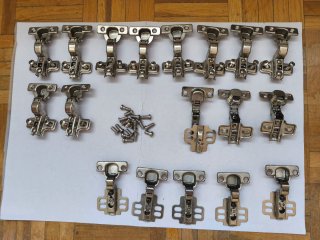 Lote de bisagras para muebles