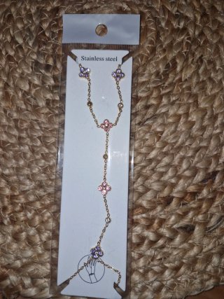 Pulsera esclava con circonitas