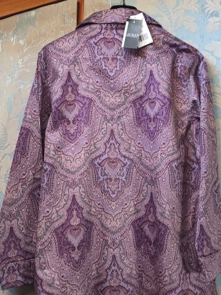 Camisón Ralph Lauren Morado Paisley