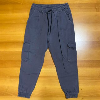 Justwest Pantaloni Cargo Tasche Grigio Casual