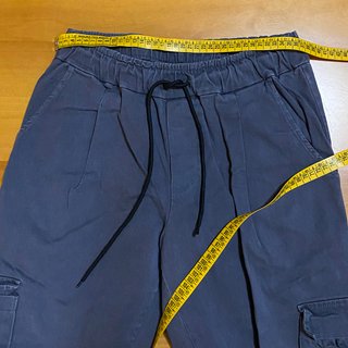 Justwest Pantaloni Cargo Tasche Grigio Casual