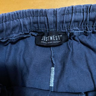 Justwest Pantaloni Cargo Tasche Grigio Casual