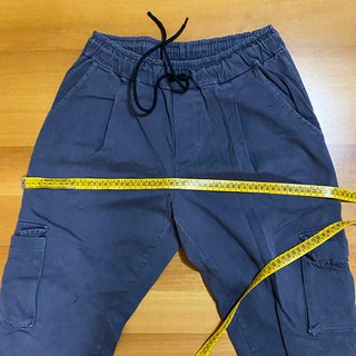 Justwest Pantaloni Cargo Tasche Grigio Casual