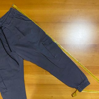 Justwest Pantaloni Cargo Tasche Grigio Casual