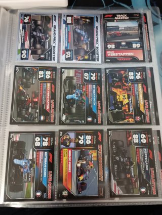 Lote 81 Cartas Topps Turbo Attack F1 2022