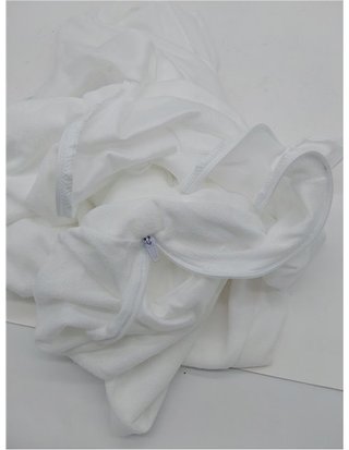 Savel - Funda colchón Rizo Microfibra - elástica y Ajustable - 60x120 (para Camas de 120). Protección por Todos Sus Lados. para Al