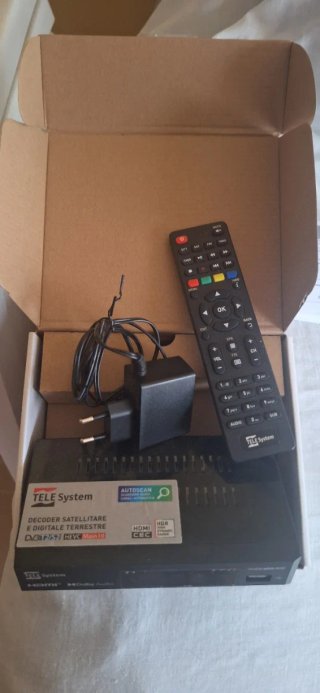 Decodificador TELE System TS4020 TDT/SAT
